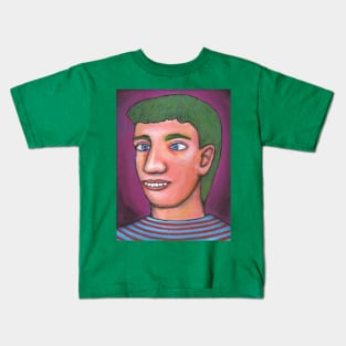 Dumb Selfportrait Kids T-Shirt